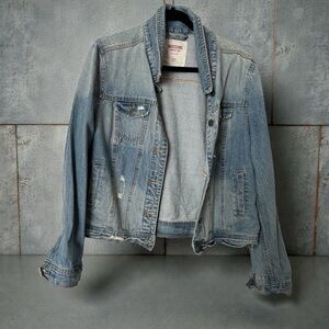 Mossimo distressed denim Jacket
